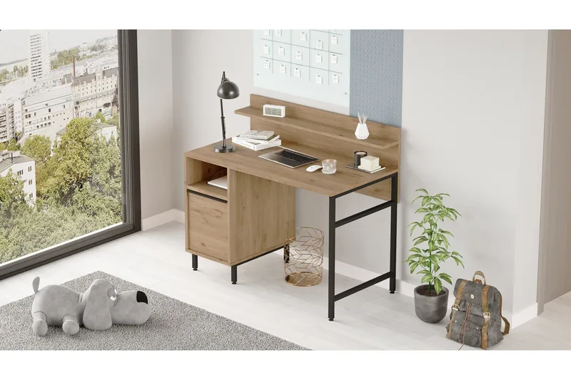 Munetoki Skrivbord 120 cm, Valnöt