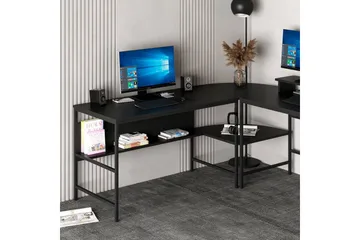 Nafe Hörnskrivbord - Svart - Möbler - Bord & matgrupp - Kontorsbord - Skrivbord - Hörnskrivbord