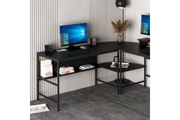 Nafe Hörnskrivbord - Svart - Möbler - Bord & matgrupp - Kontorsbord - Skrivbord - Hörnskrivbord