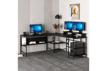 Nafe Hörnskrivbord - Svart - Möbler - Bord & matgrupp - Kontorsbord - Skrivbord - Hörnskrivbord