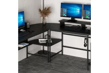 Nafe Hörnskrivbord - Svart - Möbler - Bord & matgrupp - Kontorsbord - Skrivbord - Hörnskrivbord