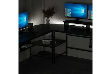 Nafe Hörnskrivbord - Svart - Möbler - Bord & matgrupp - Kontorsbord - Skrivbord - Hörnskrivbord