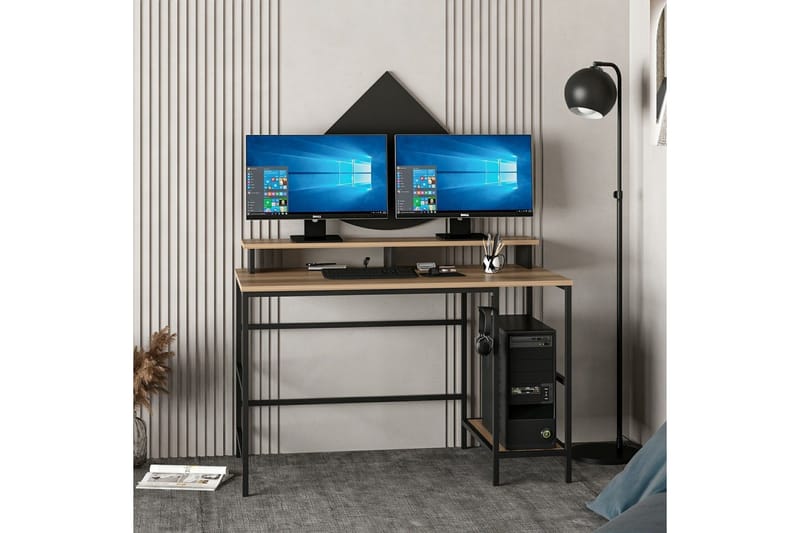 Nafe Skrivbord 120 cm - Brun - Möbler - Bord & matgrupp - Kontorsbord - Skrivbord