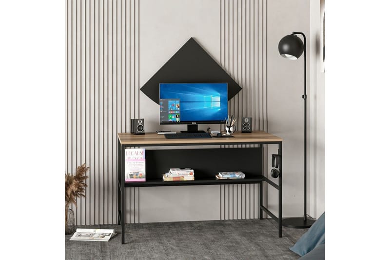 Nafe Skrivbord 120 cm - Brun - Möbler - Bord & matgrupp - Kontorsbord - Skrivbord