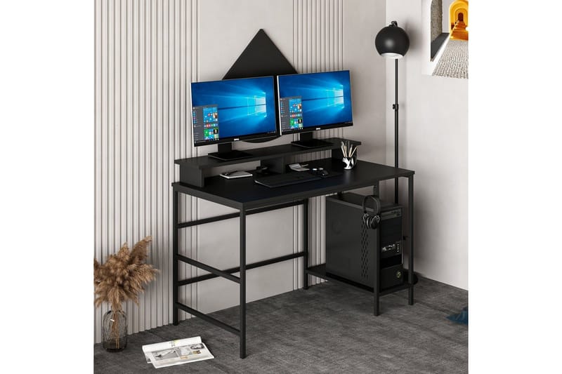 Nafe Skrivbord 120 cm - Svart - Möbler - Bord & matgrupp - Kontorsbord - Skrivbord