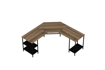 Naina Skrivbord 180 cm - Brun - Möbler - Bord & matgrupp - Kontorsbord - Skrivbord