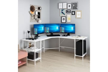 Naina Skrivbord 180 cm - Vit - Möbler - Bord & matgrupp - Kontorsbord - Skrivbord