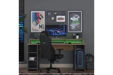 Nanak Skrivbord 160 cm - Valnöt/Antracit - Möbler - Bord & matgrupp - Kontorsbord - Skrivbord