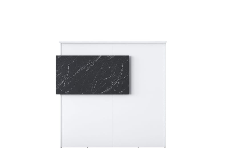 Naruto Skrivbord 110 cm - Marmor/Vit - Möbler - Bord & matgrupp - Kontorsbord - Skrivbord