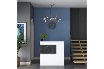 Naruto Skrivbord 110 cm - Marmor/Vit - Möbler - Bord & matgrupp - Kontorsbord - Skrivbord