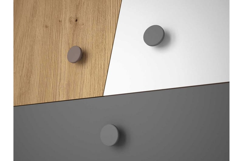 Nero Skrivbord 120 cm - Natur/Vit/Grå - Möbler - Bord & matgrupp - Kontorsbord - Skrivbord