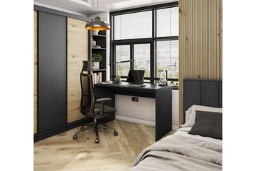 Skrivbord Nevy 140x60 cm - Svart - Möbler - Bord & matgrupp - Kontorsbord - Skrivbord