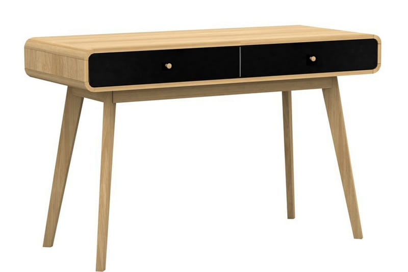 Olivet Skrivbord 120 cm - Natur/Svart - Möbler - Bord & matgrupp - Kontorsbord - Skrivbord