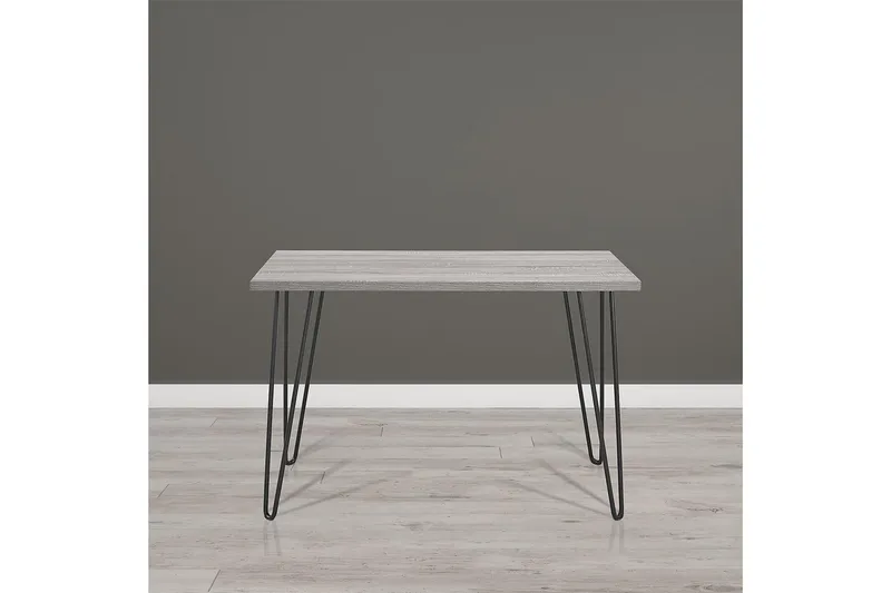 Owen Skrivbord 102 cm Grå/Svart - Dorel Home - Möbler - Bord & matgrupp - Kontorsbord - Skrivbord