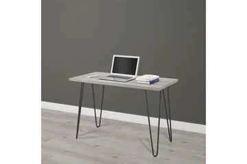 Owen Skrivbord 102 cm Grå/Svart - Dorel Home - Möbler - Bord & matgrupp - Kontorsbord - Skrivbord