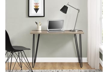 Owen Skrivbord 102 cm Natur/Svart - Dorel Home - Möbler - Bord & matgrupp - Kontorsbord - Skrivbord