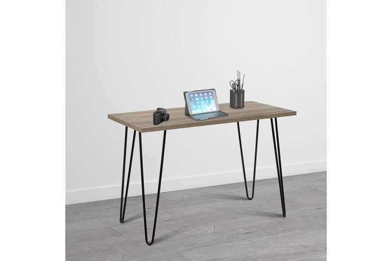 Owen Skrivbord 102 cm Natur/Svart - Dorel Home - Möbler - Bord & matgrupp - Kontorsbord - Skrivbord
