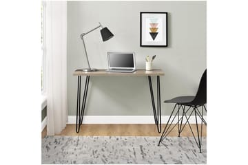 Owen Skrivbord 102 cm Natur/Svart - Dorel Home - Möbler - Bord & matgrupp - Kontorsbord - Skrivbord