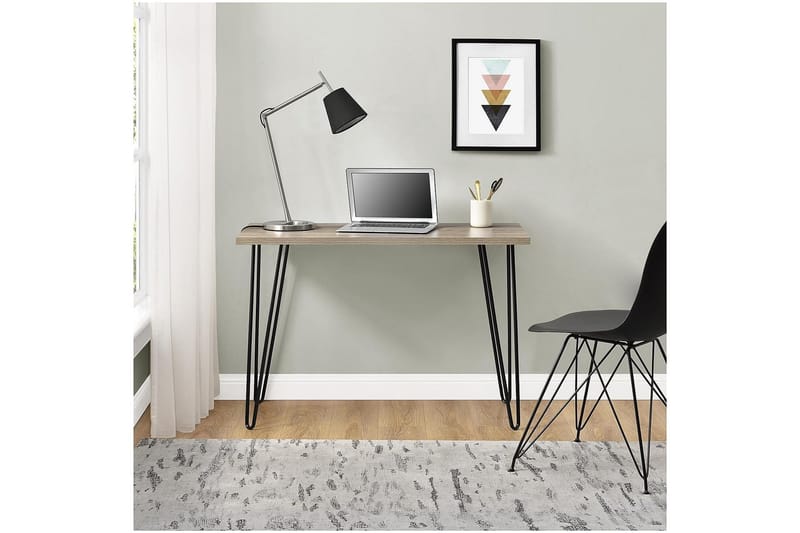 Owen Skrivbord 102 cm Natur/Svart - Dorel Home - Möbler - Bord & matgrupp - Kontorsbord - Skrivbord