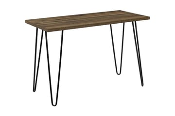 Owen Skrivbord 102 cm Valnötsbrun/Svart - Dorel Home - Möbler - Bord & matgrupp - Kontorsbord - Skrivbord