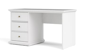 Paris Skrivbord 130 cm - Vit - Möbler - Bord & matgrupp - Kontorsbord - Skrivbord