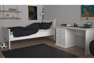 Paris Skrivbord 130 cm - Vit - Möbler - Bord & matgrupp - Kontorsbord - Skrivbord