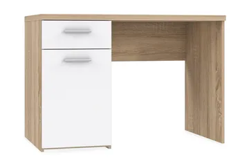 Priesmeyer Skrivbord 110 cm med Förvaring Låda + Skåp - Brun/Vit - Möbler - Bord & matgrupp - Kontorsbord - Skrivbord