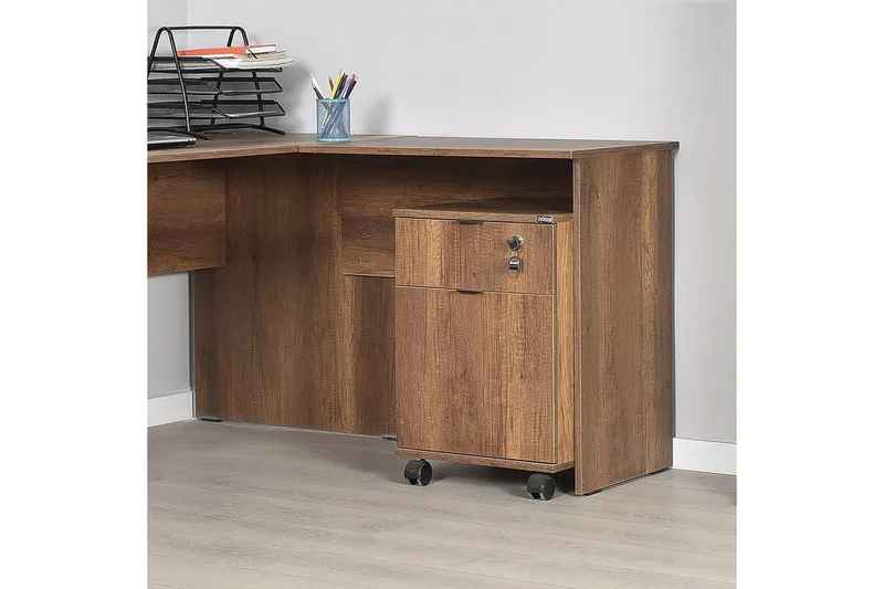 Skrivbord Quelanwich Valnöt - Valnöt - Möbler - Bord & matgrupp - Kontorsbord - Skrivbord