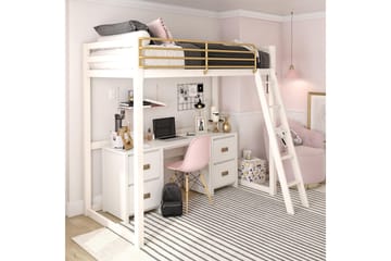 Quincy Skrivbord 120 cm Vit - Queer Eye - Möbler - Bord & matgrupp - Kontorsbord - Skrivbord