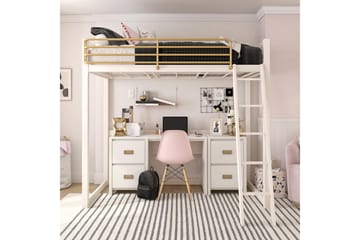 Quincy Skrivbord 120 cm Vit - Queer Eye - Möbler - Bord & matgrupp - Kontorsbord - Skrivbord