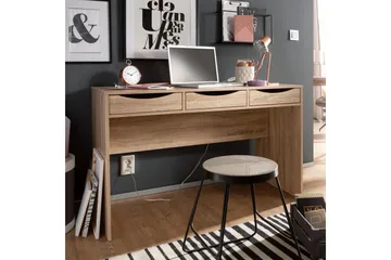 Ryea Skrivbord 120 cm med Förvaring 3 Lådor - Natur - Möbler - Bord & matgrupp - Kontorsbord - Skrivbord