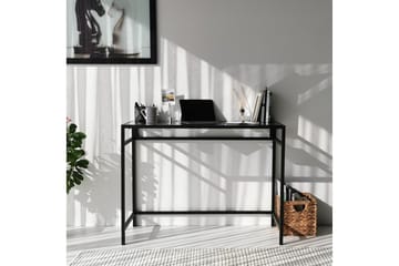 Sabani Skrivbord 100 cm - Glas/Rökfärgad/Svart - Möbler - Bord & matgrupp - Kontorsbord - Skrivbord