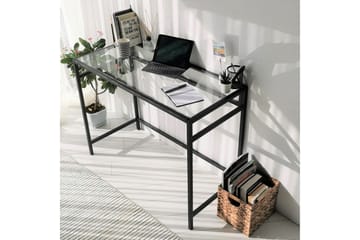 Sabani Skrivbord 100 cm - Glas/Svart - Möbler - Bord & matgrupp - Kontorsbord - Skrivbord