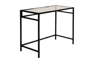 Sabani Skrivbord 100 cm - Glas/Svart - Möbler - Bord & matgrupp - Kontorsbord - Skrivbord