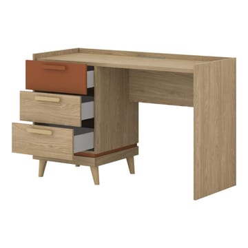 Skrivbord Scandi med 3 lådor - Oljerad Ek - Möbler - Bord & matgrupp - Kontorsbord - Skrivbord