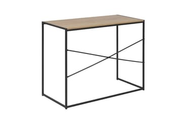 Seaford Skrivbord 100x45x75 cm Ek/Svart - Möbler - Bord & matgrupp - Kontorsbord - Skrivbord