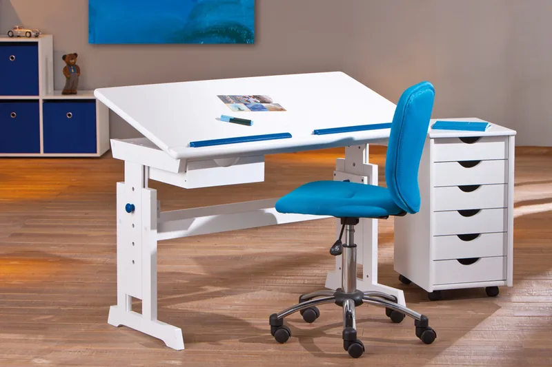 Selena Skrivbord Barn - Vit - Möbler - Bord & matgrupp - Kontorsbord - Skrivbord