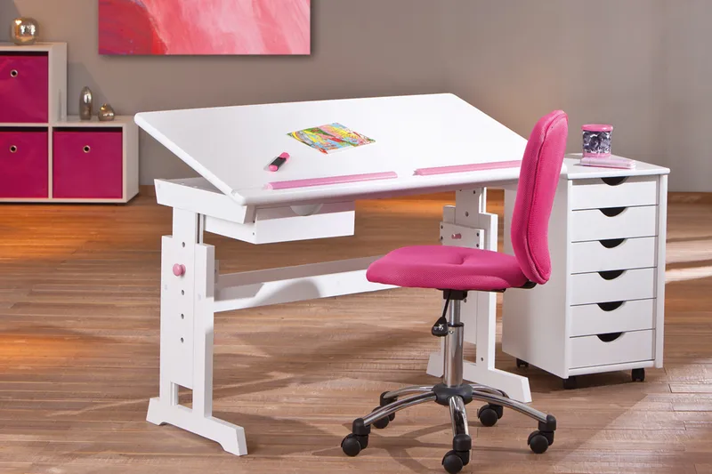 Selena Skrivbord Barn - Vit - Möbler - Bord & matgrupp - Kontorsbord - Skrivbord