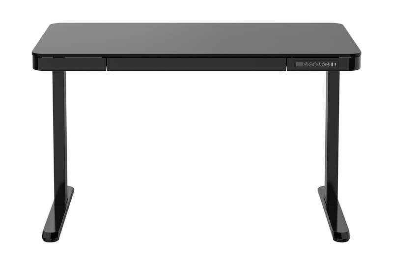 Skrivbord Shabus 120 cm Höj och Sänkbar - Svart - Skrivbord - Datorbord - Höj och sänkbart skrivbord