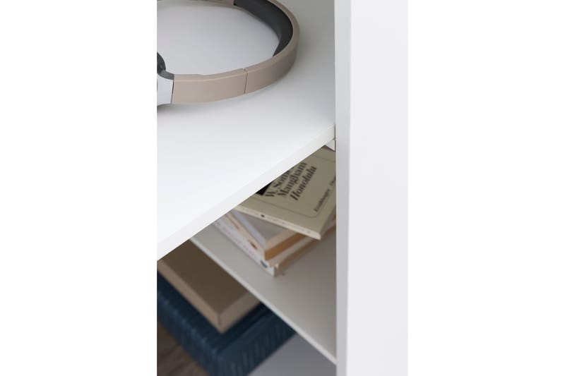 Shuping Skrivbord 120 cm med Förvaring Hyllor - Vit - Möbler - Bord & matgrupp - Kontorsbord - Skrivbord