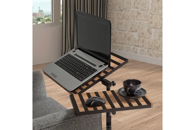 Similton Ståskrivbord 67 cm Text Randig - Trä/natur - Möbler - Bord & matgrupp - Kontorsbord - Skrivbord