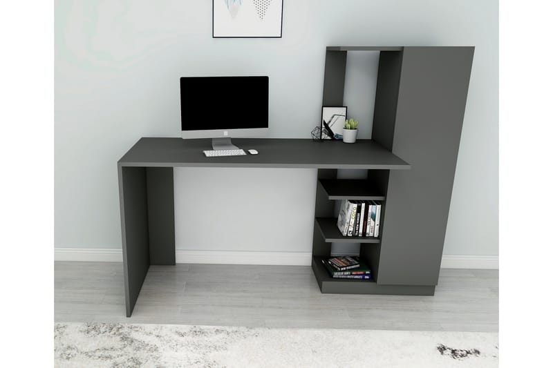 Skrivbord Andocester 120 cm - Antracit - Möbler - Bord & matgrupp - Kontorsbord - Skrivbord