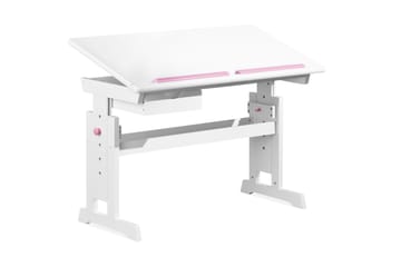 Skrivbord Aurelius Barn Vit/Rosa - Vit - Möbler - Bord & matgrupp - Kontorsbord - Skrivbord