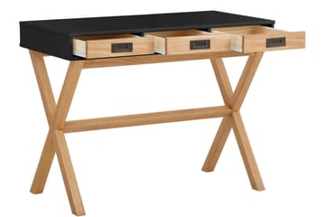 Skrivbord Boughton 160 cm - Svart - Möbler - Bord & matgrupp - Kontorsbord - Skrivbord