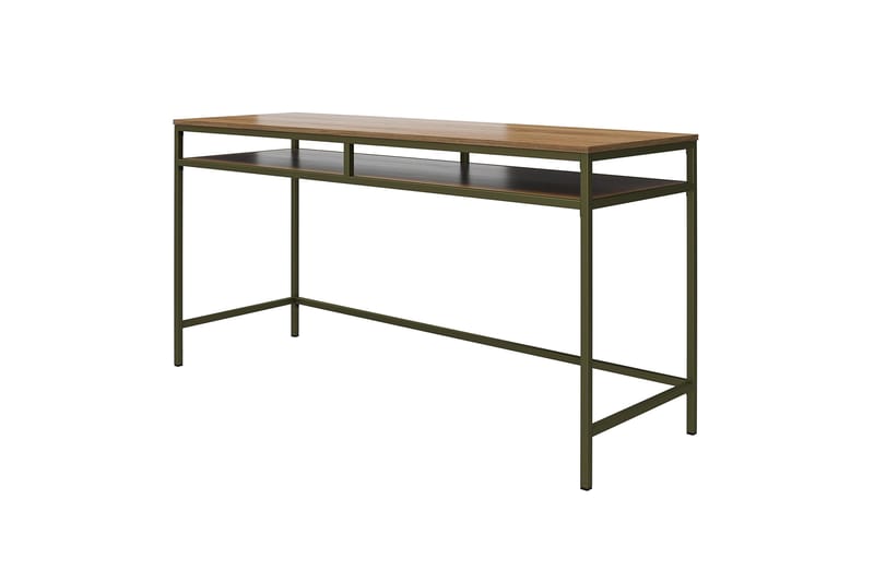 Skrivbord Bradford 153 cm Olivgrön - Dorel Home - Möbler - Bord & matgrupp - Kontorsbord - Skrivbord