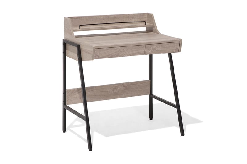 Skrivbord Broxeele 77 cm med Förvaring - Trä/Natur - Möbler - Bord & matgrupp - Kontorsbord - Skrivbord