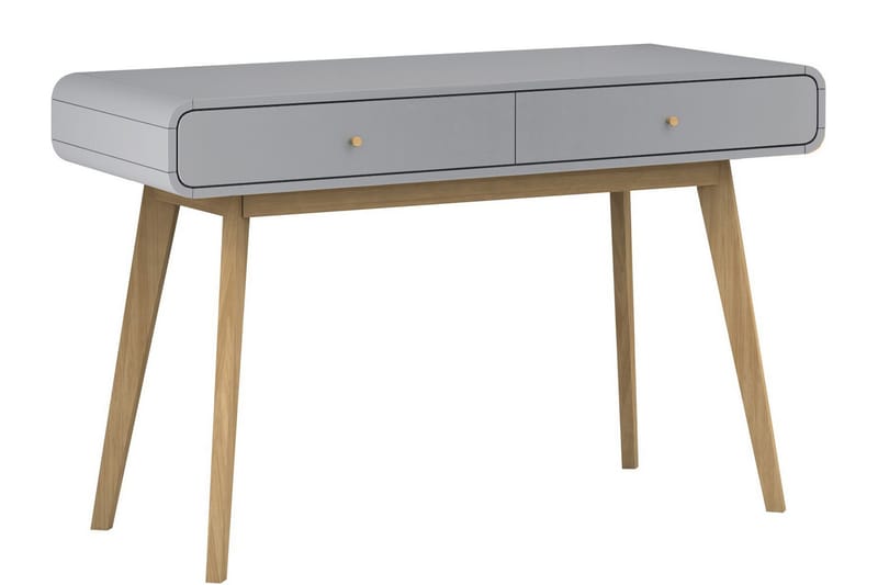 Skrivbord Caitlyn 120 cm - Grå - Möbler - Bord & matgrupp - Kontorsbord - Skrivbord