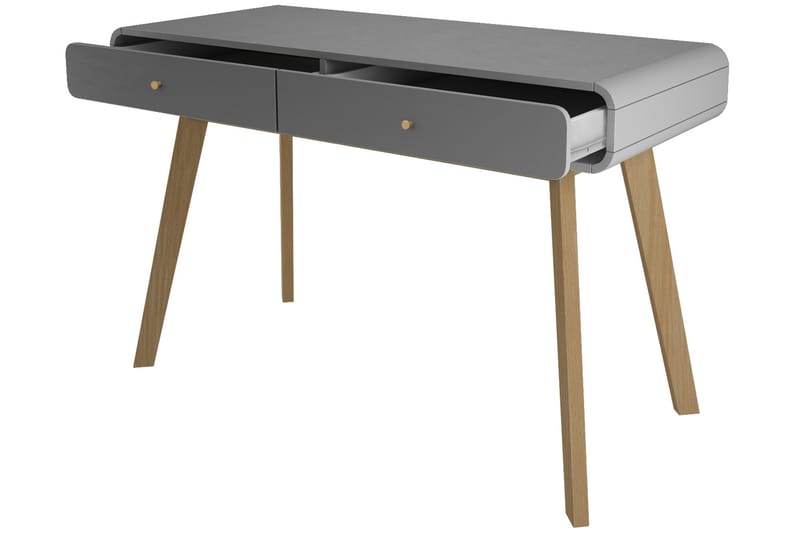 Skrivbord Caitlyn 120 cm - Grå - Möbler - Bord & matgrupp - Kontorsbord - Skrivbord