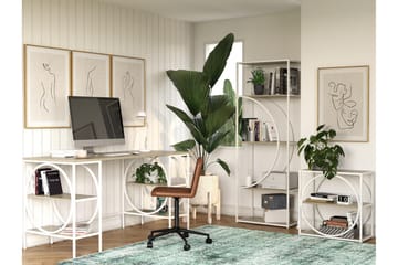 Skrivbord Cambridge 152 cm Brun - Dorel Home - Möbler - Bord & matgrupp - Kontorsbord - Skrivbord