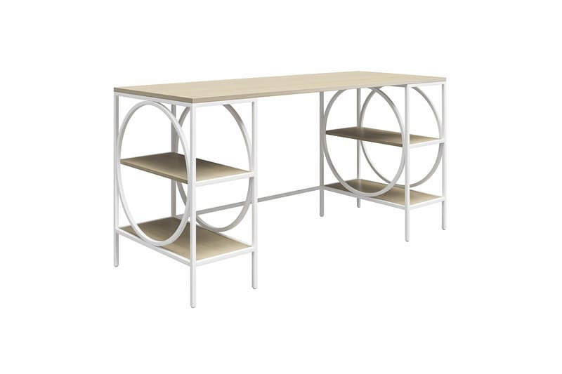 Skrivbord Cambridge 152 cm Brun - Dorel Home - Möbler - Bord & matgrupp - Kontorsbord - Skrivbord